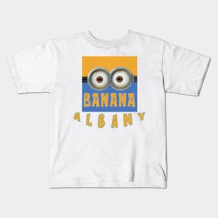 MINION BANANA USA ALBANY Kids T-Shirt